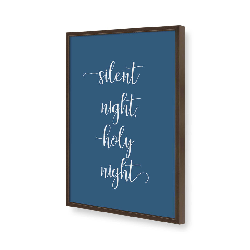 «Silent Night», reproduction d'art, 24 po x 36 po, Brun Belvinder