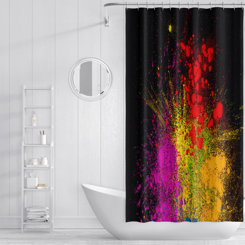 Airron Shower Curtain, 72" H x 70" W