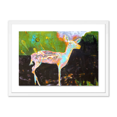 Fawn Painting by Amy Bautz