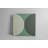8" x 8" Rigid Green DIY Peel & Stick Graphic Patterned Tile Backsplash