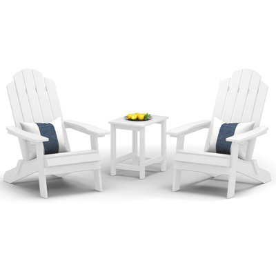 Outdoor Adirondack Chair With Table
