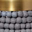 Big Sur 1-Light Beaded Chandelier, Slate Blue