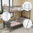 Twin Metal Bunk Bed, Convertible Into Two Separate Beds, Rust - Construction, Non Slip , 350Lbs Weight Limit Bed For And Teens, Size, Function, Steel Bedframe, Secure Stable