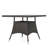 CORSICA SQ DINING TABLE