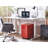 Bridget-Malikia 30cm Wide 3 -Drawer Mobile Solid Wood File Cabinet-547477260