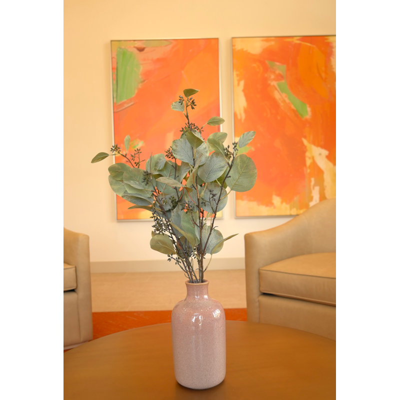 Eucalyptus artificiel 18 po en pot