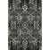 Premium Machine Washable Prisco Black Rug