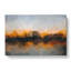 Sunrise Over Los Angeles Skyline In Abstract - Wrapped Canvas Painting-55339114