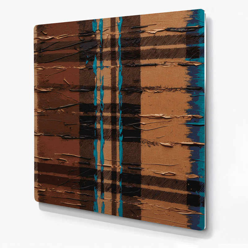Art mural en métal noir Southwestern Cowboy, H 144 po x l 144 po x P 0,05 po