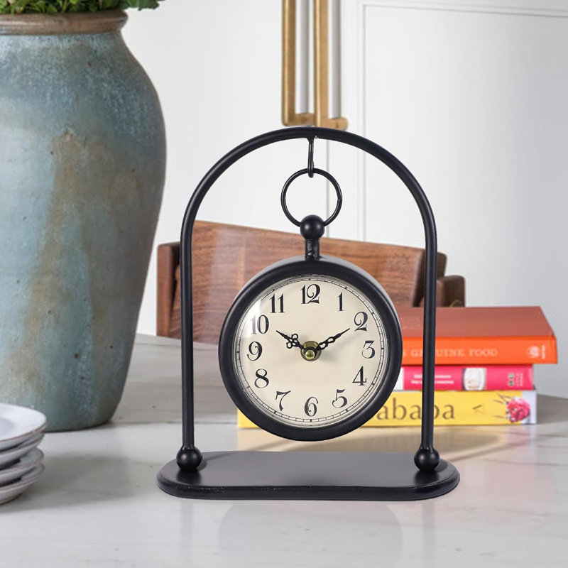 Retro Metal Clock