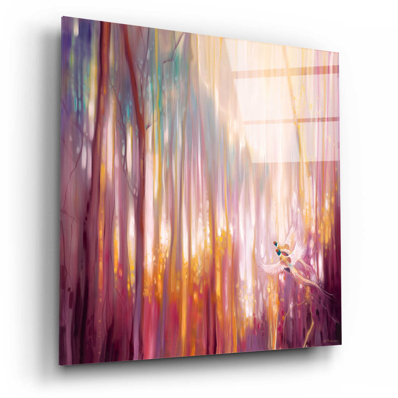 «Nebulous Forest» par Gill Bustamante - impression sans cadre, H 12 po x l 12 po x P 0,13 po