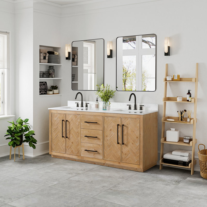 Ensemble de vanité double Eris 72 po