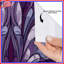 Rideaux de douche mauve complexe Intricate-1869714047