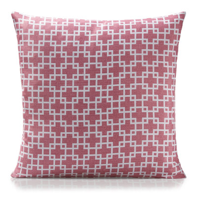 Esa Geometric Square Throw Cushion Cover