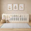 Lit sur pied en bois d'inspiration Montessori avec porte et garde-corps-1260524450-1260524454