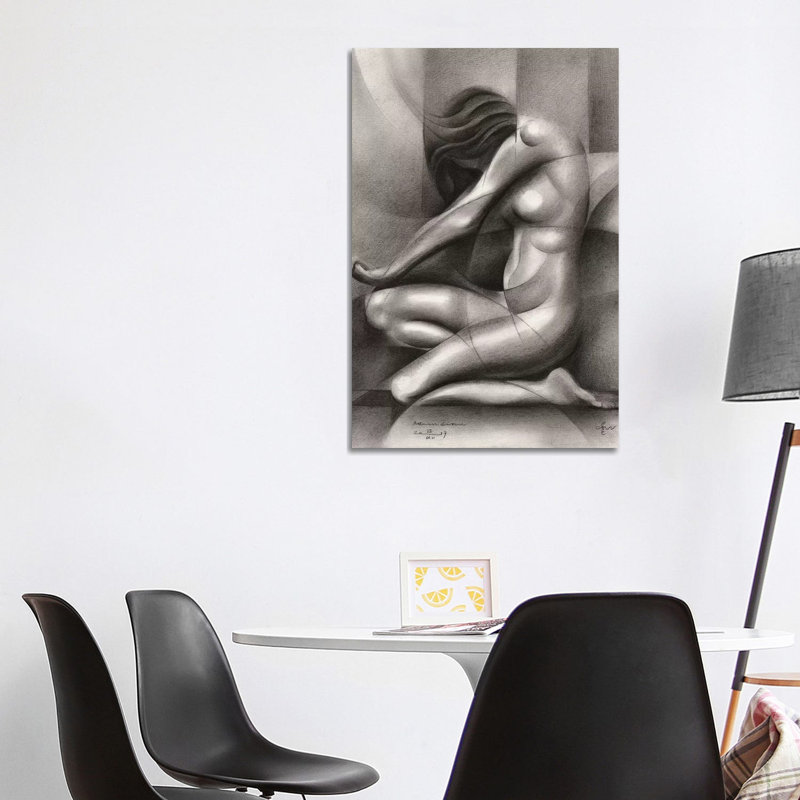 Roundism XIX by Corné Akkers - Wrapped Canvas Gallery-Wrapped Canvas Giclée, 101.6 cm H x 66.04 cm W