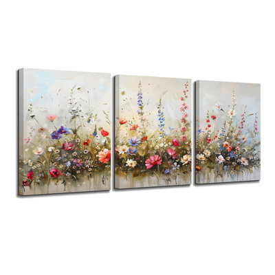 3 Piece Wrapped Canvas Print