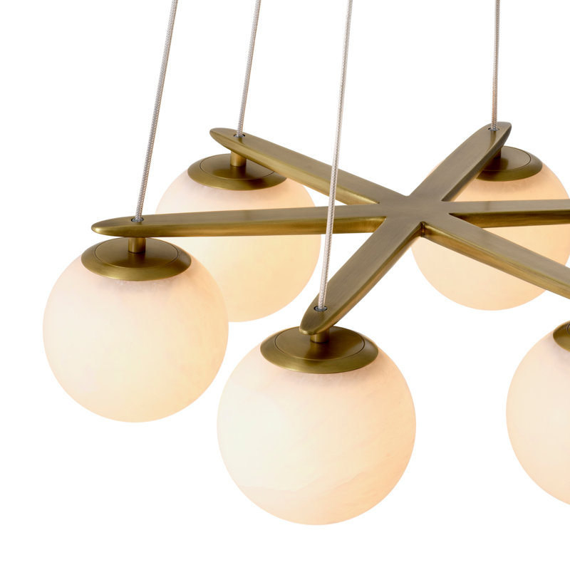 Morro 6 - Light Metal Chandelier