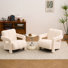 Upholstered Teddy Tufted Armchair