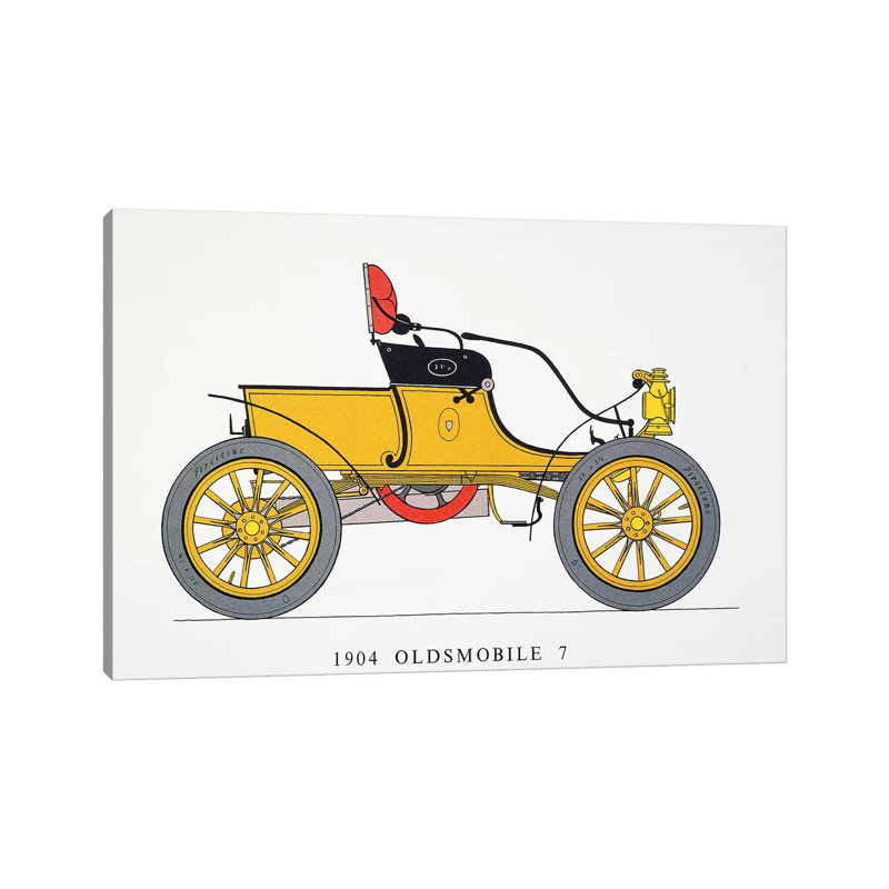 Auto: Oldsmobile, 1904 - Wrapped Canvas Print, 101.6 cm H x 66.04 cm W x 1.91 cm D