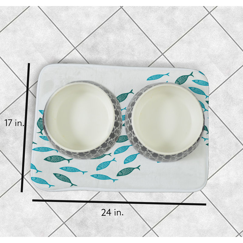 Napperon Escuela, Turquoise