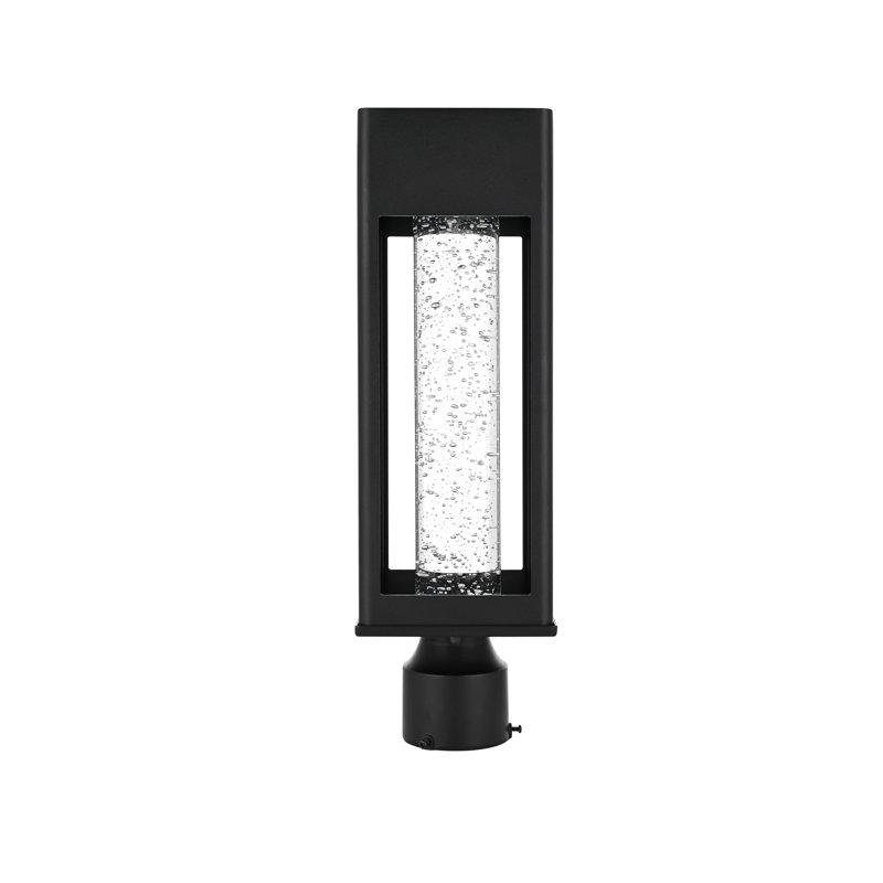 Olyssa 18 inch LED Outdoor Post light in Black