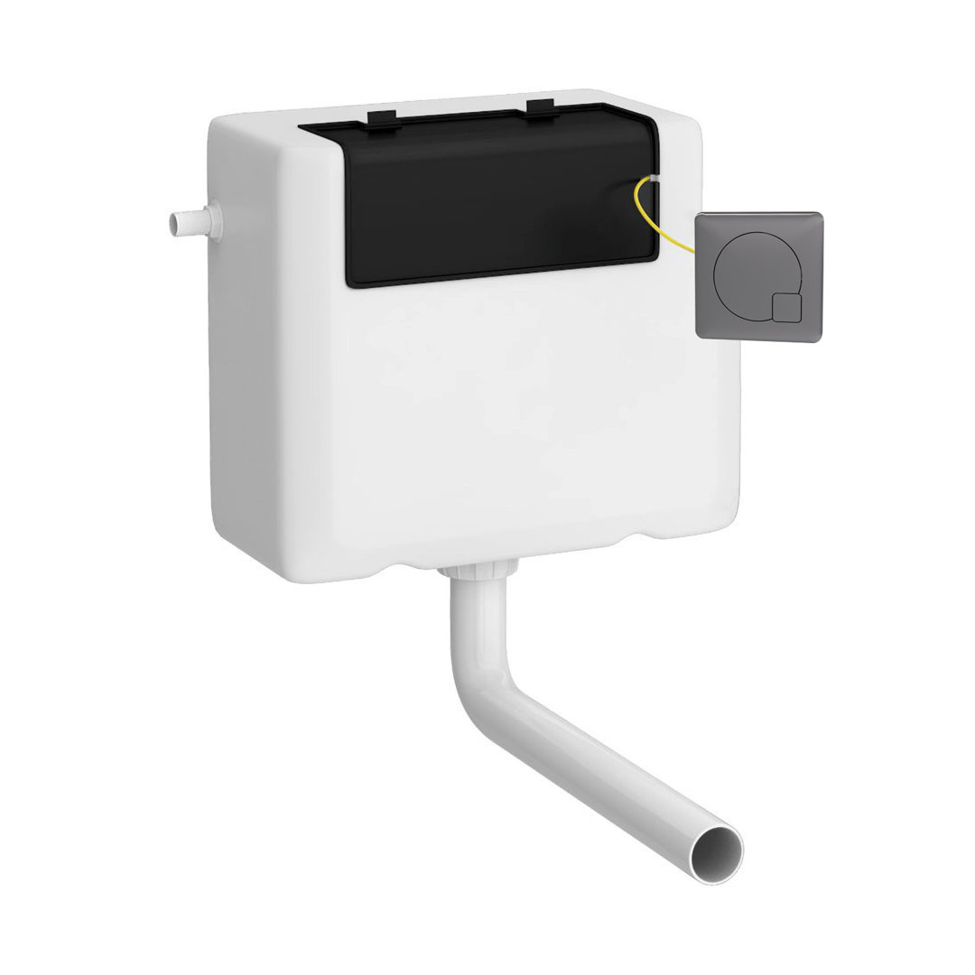 Concealed Cistern with Dual Push