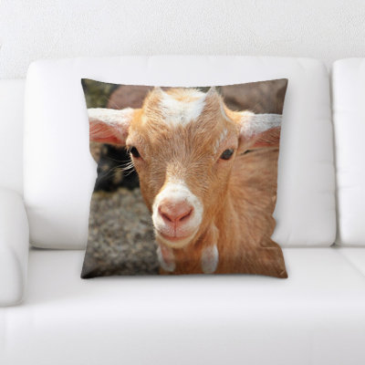 Coussin décoratif chèvre