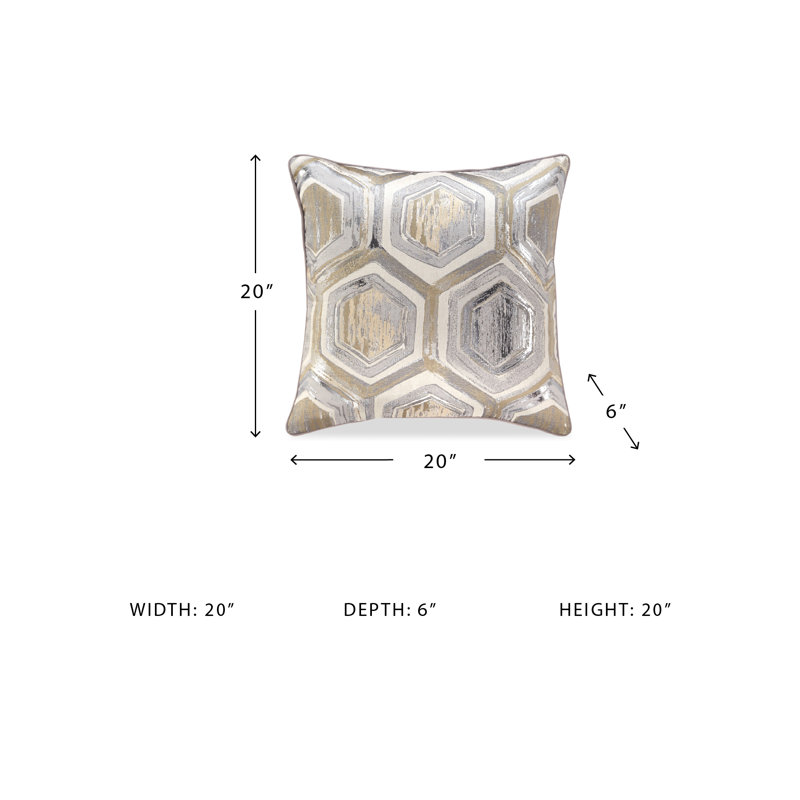 Appliqued Throw Pillow