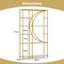 177 cm H x 100 cm W Etagere Bookcase-834574059