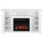 Timmons 6 Shelf Electric Fireplace