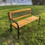 Banc d'extérieur en bois Cillian