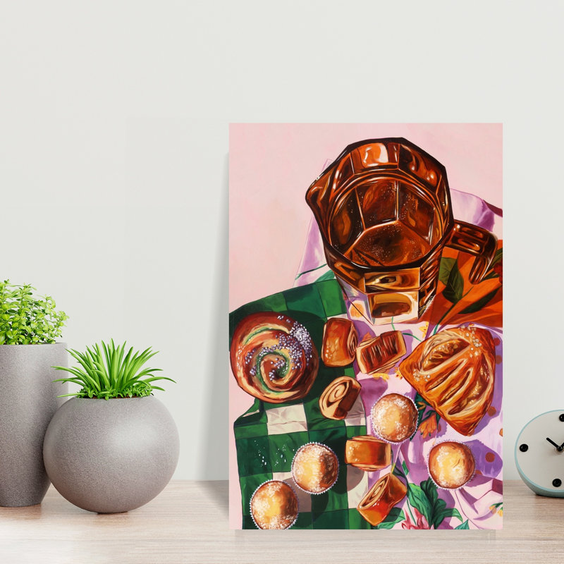 Sweet Morning Pastries by Anna Zdanowicz - Wrapped Canvas Print, 45.72 cm H x 30.48 cm W