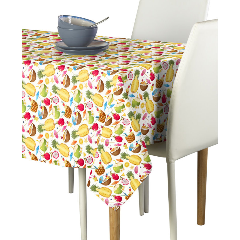 Shrivastava Geometric Tablecloth, 120" x 60"