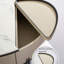 Table basse simple ovale en pierre micro-cristalline