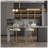 Round Bar Stool Armless Velvet Barstools With Back Set Of 2 Upholstered Counter Chair For Dining Room, Kitchen Island (Gold & Creamy White)