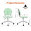 Blue Elephant Fabric Task Chair-767790037