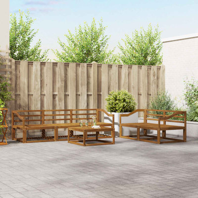245.5cm Wide Patio Sectional Set