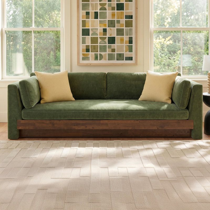 Hadria 99" Upholstered Sofa
