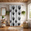 Rideau de douche B&W Heart - Premium-218957436