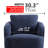 Upholstered Swivel Barrel Chair-557864415