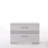 White High Gloss Finish Nightstand