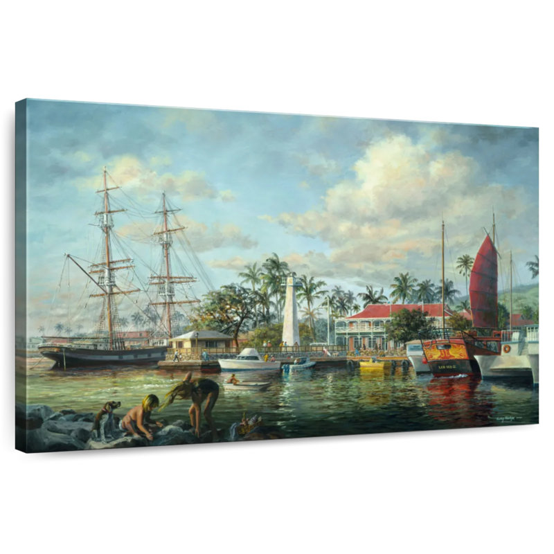 Lahaina Waterfront Maui, H 24 po x l 36 po