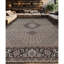 Tapis ivoire et vert noué à la main de haute qualité