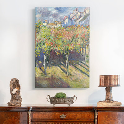 Paysage rétro Lxx - toile tendue avec galerie