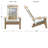 Partingt Wood Beveled Picture Frame with Mat