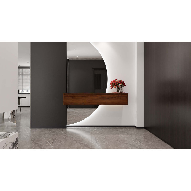 60" Bathroom Cabinet,Soft Close Drawer,Float Mounting Design