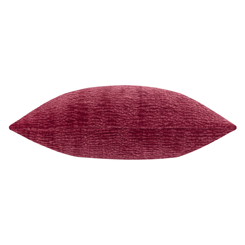 Pany Rectangular Lumbar Cushion, Burnt Red