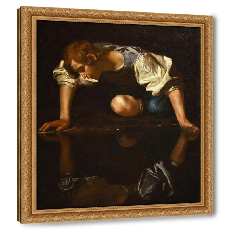 Narcisse (1597 - 1599), H 24 po x l 16 po