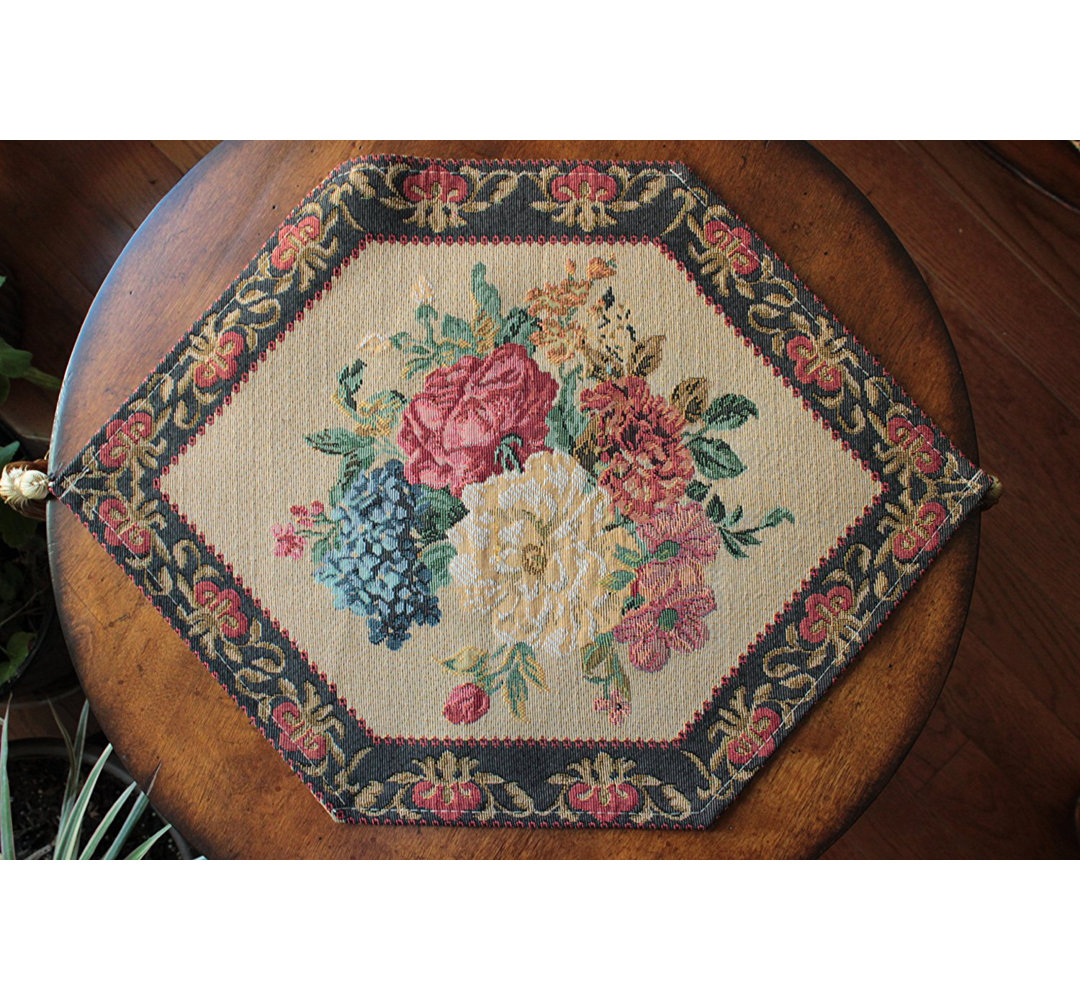 Tache Colorful Country Rustic Floral Morning Awakening Table Runner Tache Home Fashion 